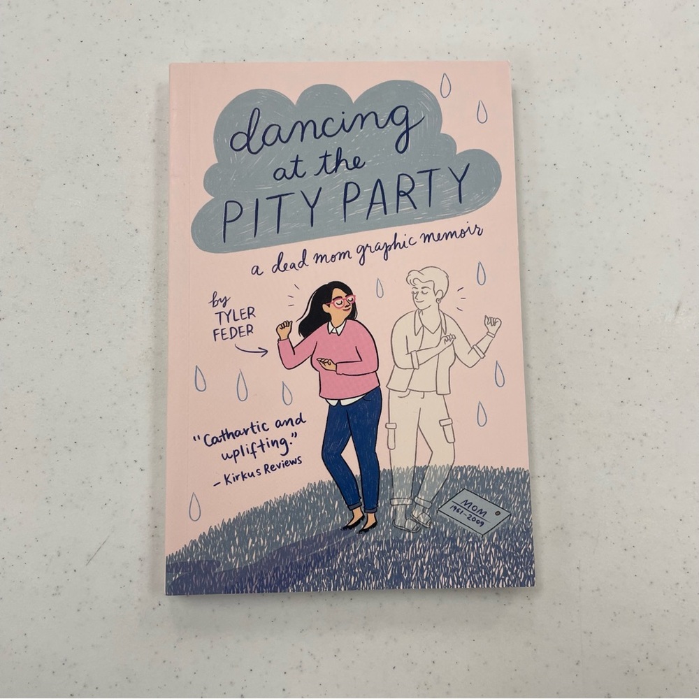 Dancing at the Pity Party Graphic Memoir - Pink and Gray